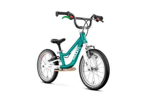Shop Woom GO 1 Plus Balance Bike, Metalic turquoise at GoodBuy Gear