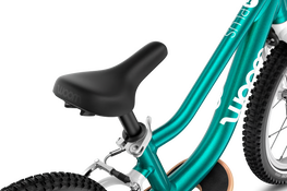 Shop Woom GO 1 Plus Balance Bike, Metalic turquoise at GoodBuy Gear