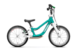 Shop Woom GO 1 Plus Balance Bike, Metalic turquoise at GoodBuy Gear