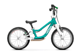 Shop Woom GO 1 Plus Balance Bike, Metalic turquoise at GoodBuy Gear