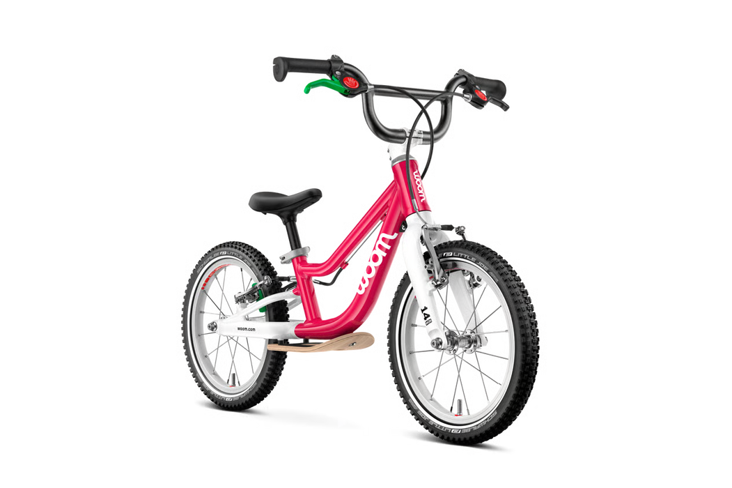 Shop Woom GO 1 Plus Balance Bike, Hot Pink at GoodBuy Gear