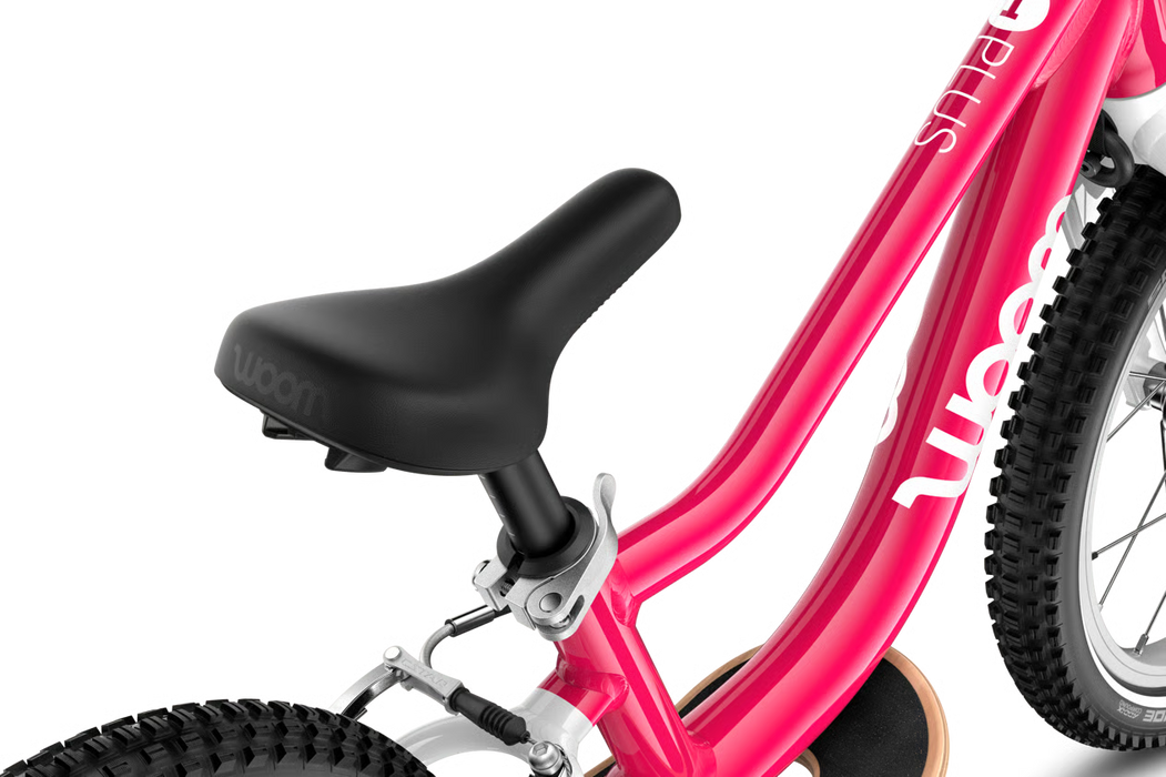 Shop Woom GO 1 Plus Balance Bike, Hot Pink at GoodBuy Gear