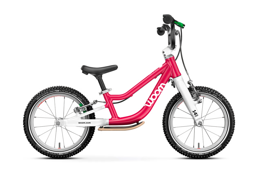 Shop Woom GO 1 Plus Balance Bike, Hot Pink at GoodBuy Gear