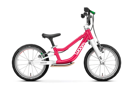 Shop Woom GO 1 Plus Balance Bike, Hot Pink at GoodBuy Gear