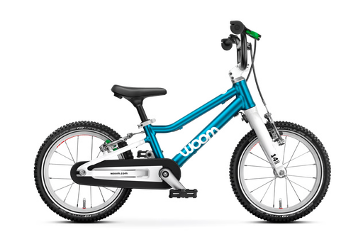 Shop Woom GO 2 Bike- 14”, Metallic Blue at GoodBuy Gear
