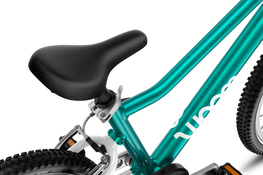 Shop Woom GO 3 Bike "16, Base Model, Metallic turquoise at GoodBuy Gear