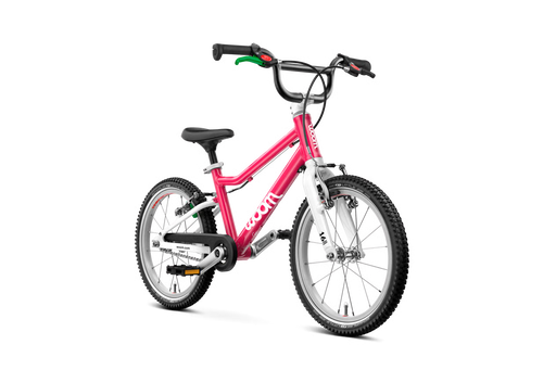 Shop Woom GO 3 Bike "16, Base Model, Hot Pink at GoodBuy Gear