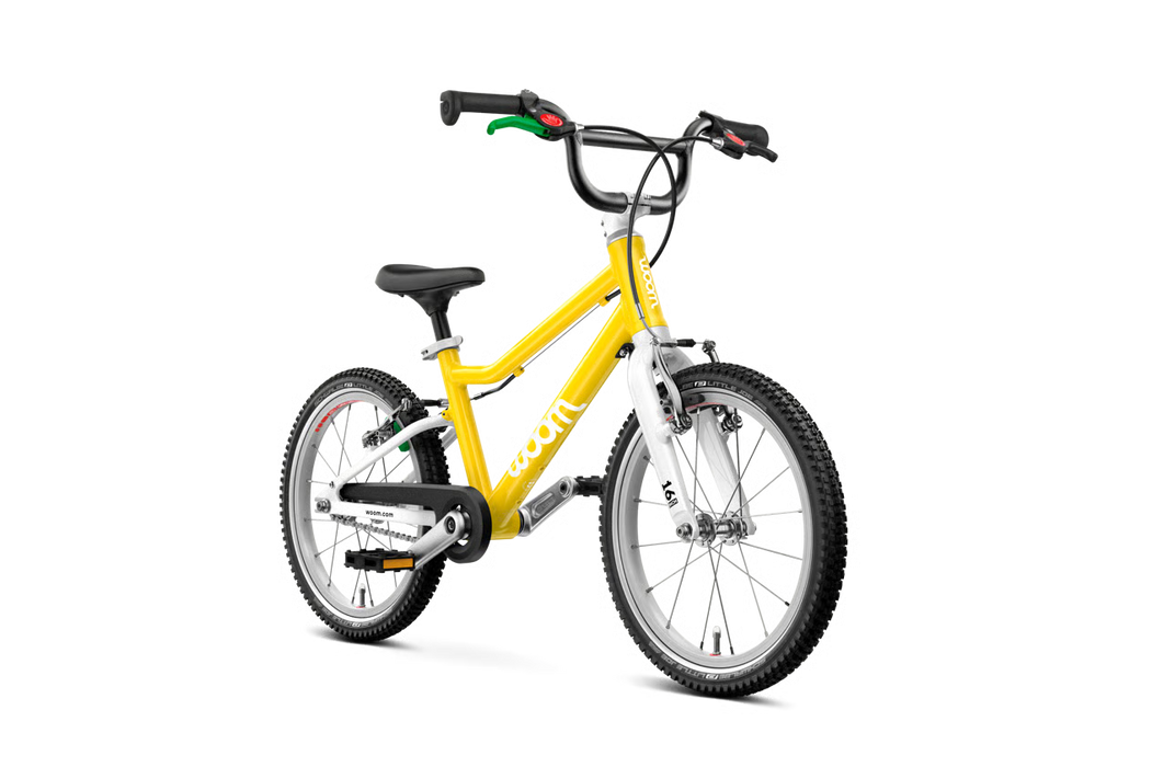 Woom GO 3 Bike "16, Base Model, Vibrant yellow