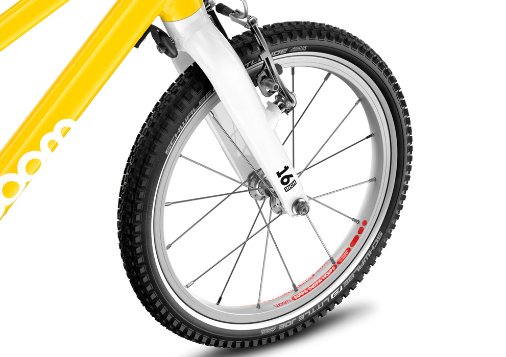 Woom GO 3 Bike "16, Base Model, Vibrant yellow