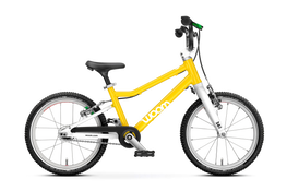 Shop Woom GO 3 Bike "16, AUTOMAGIC, Vibrant yellow at GoodBuy Gear