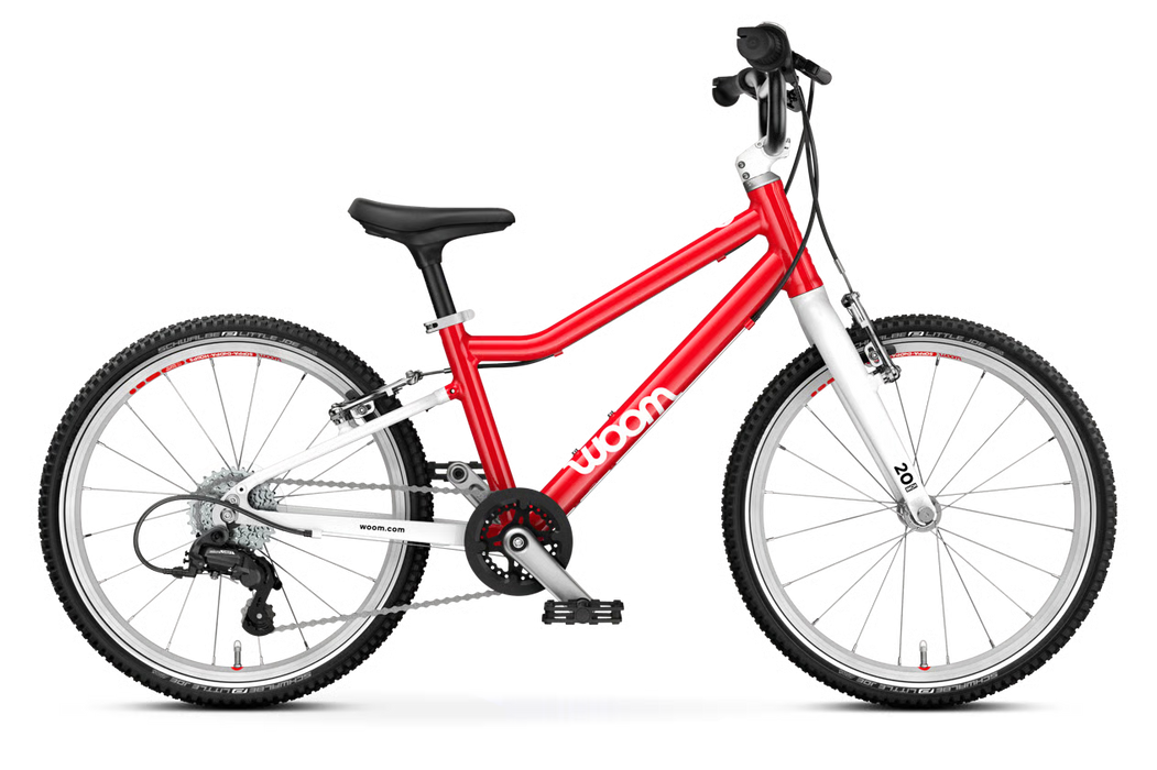 Shop Woom GO 4 Bike 20", Woom Red at GoodBuy Gear