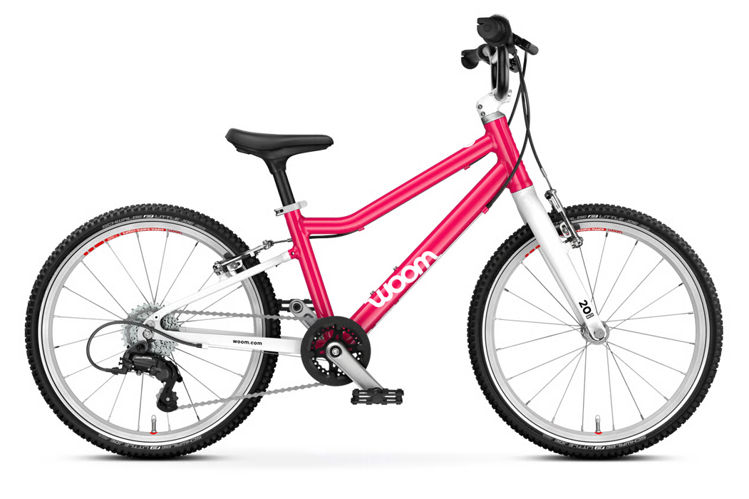Shop Woom GO 4 Bike 20", Hot Pink at GoodBuy Gear