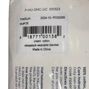 Shop Halo Sleepsack Wearable Blanket, Cream, Medium (6-12 Months) at GoodBuy Gear