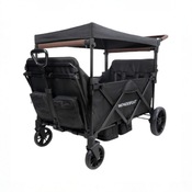 Shop Wonderfold X4R Stroller Wagon, 2025, Black at GoodBuy Gear