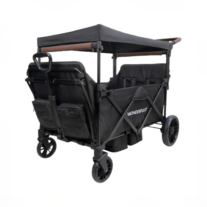 Shop Wonderfold X4R Stroller Wagon, 2025, Black at GoodBuy Gear