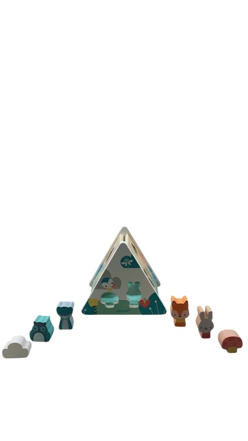 Shop Janod Shape Sorter, Pure (Wood) at GoodBuy Gear