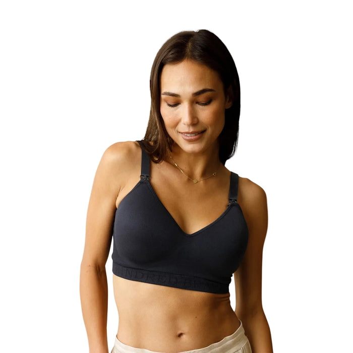 Kindred Bravely Signature Sublime Contour Nursing & Maternity Bra, Black, Large, Busty