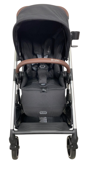 Shop Cybex Balios S Lux Stroller, 2024, Moon Black, Silver at GoodBuy Gear