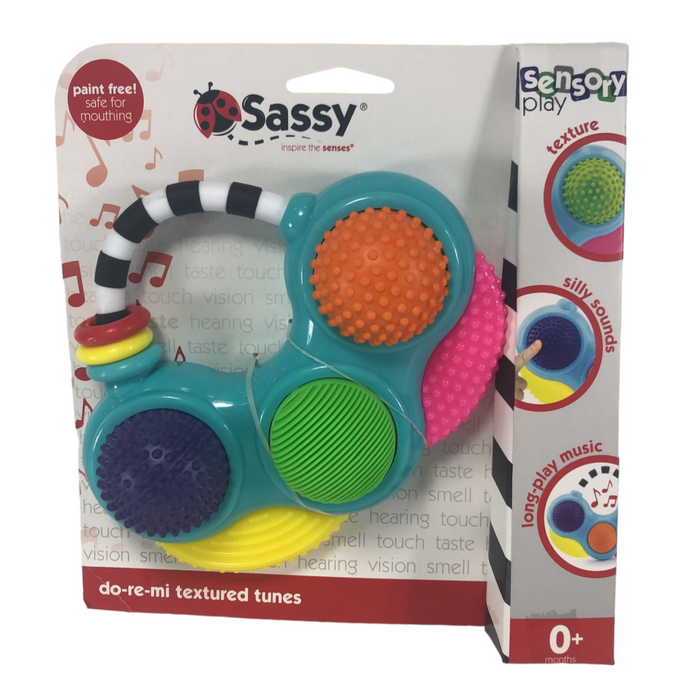 Sassy Do-Re-Mi Textured Tunes Sensory Toy