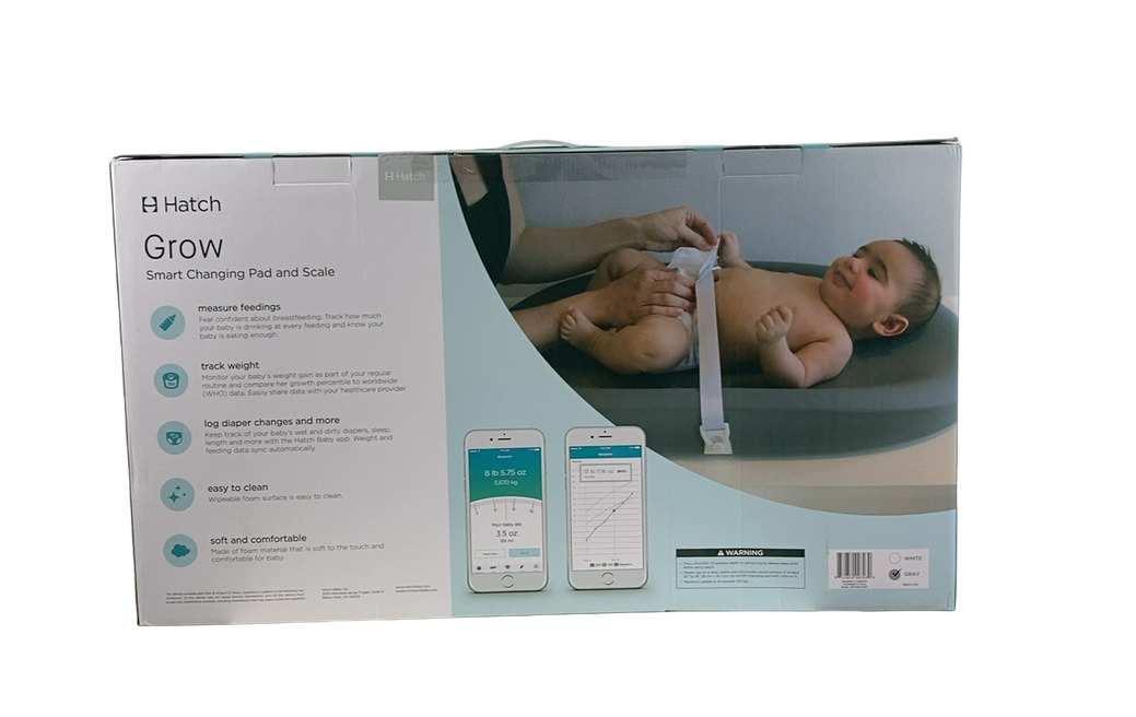 Shop Hatch Grow Smart Changing Pad, Grey at GoodBuy Gear