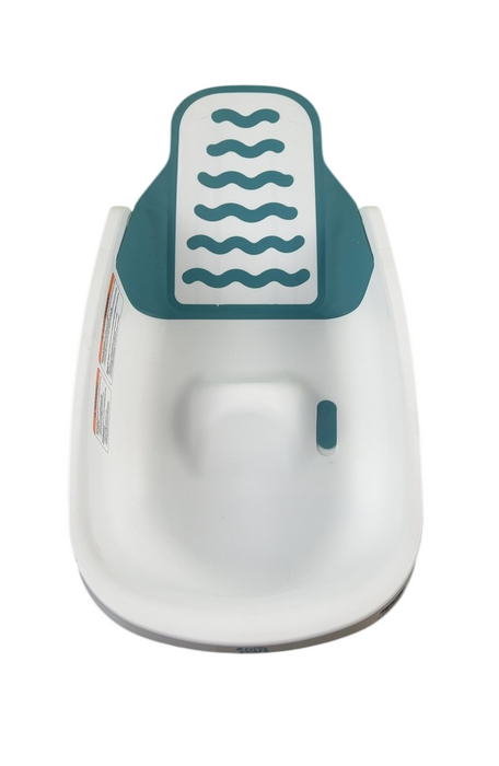 Shop The First Years Sure Comfort 4 in 1 Reclining Bathtub, White/Teal at GoodBuy Gear