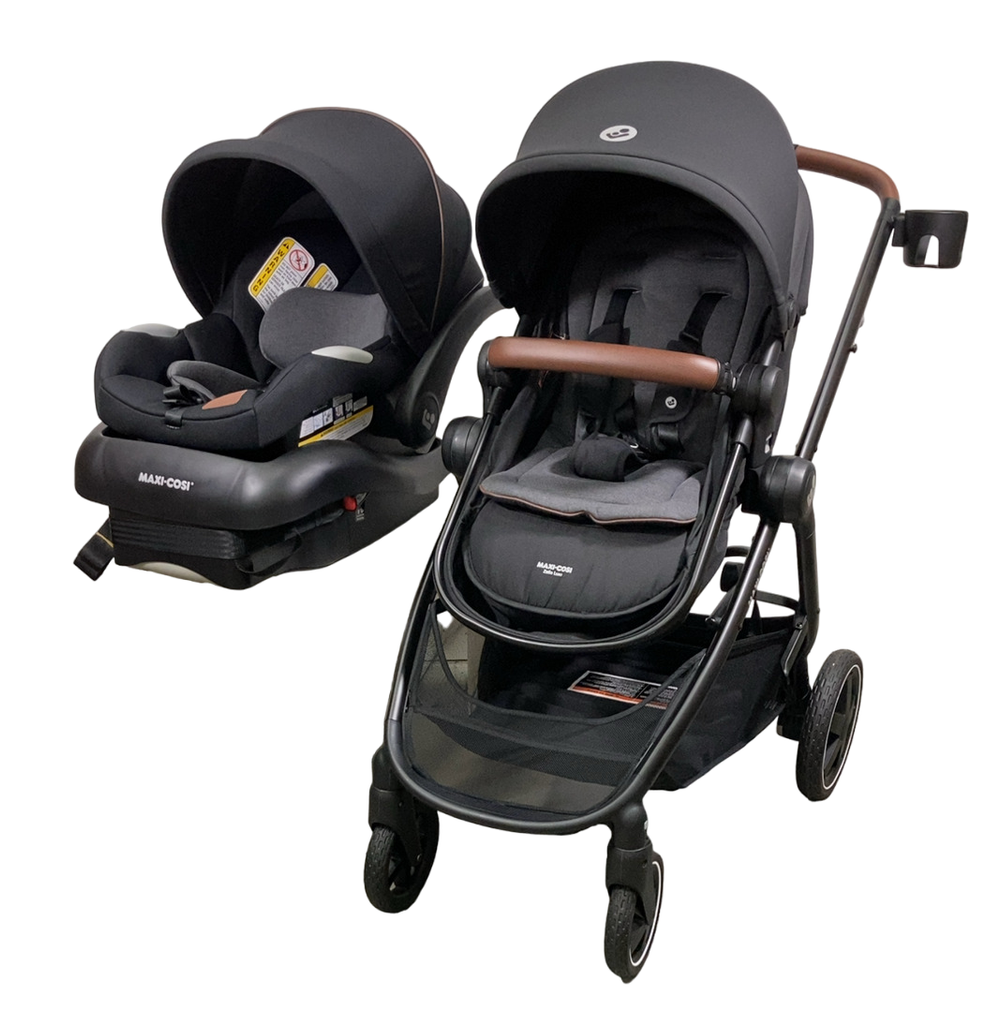 Maxi Cosi Zelia2 Luxe Travel System 2024 New Hope Black