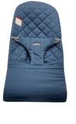 Shop BabyBjorn Bouncer Bliss, Dark Gray Frame, Midnight Blue Cotton Classic Quilt at GoodBuy Gear