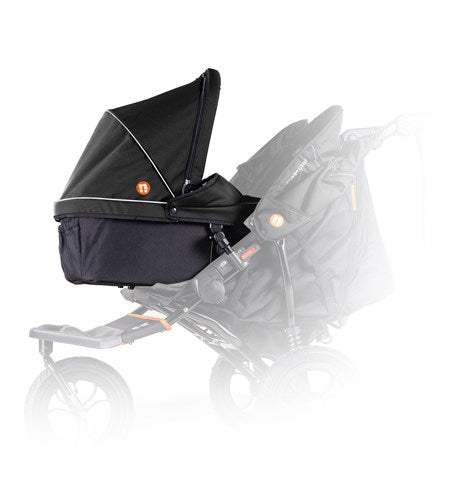 Out N About Nipper V5 Double Carrycot, Summit Black