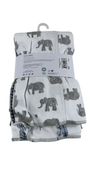 Shop Burt's Bees Baby Burp Cloths, 5-Pack, Wandering Elephants at GoodBuy Gear