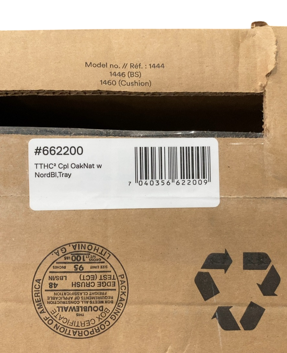 Shop Stokke Tripp Trapp Complete High Chair, Oak Natural, Nordic Blue, 1 at GoodBuy Gear