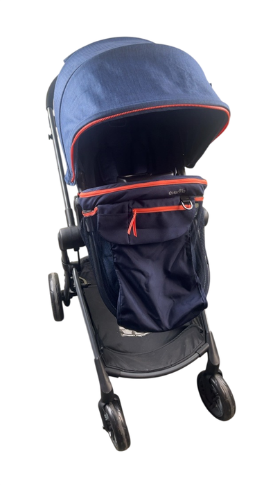 Shop Evenflo Pivot Vizor Travel System Stroller, 2022, Promenade Blue at GoodBuy Gear