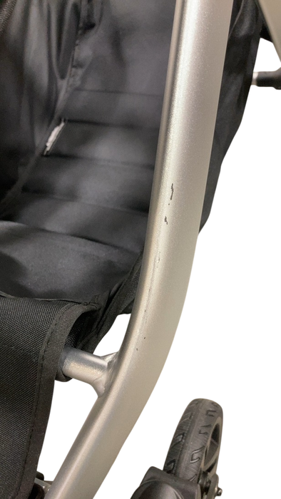 Shop Mockingbird Single to Double 2.0 Stroller, 2024, Black, Silver With Penny Leather, Watercolor Drops at GoodBuy Gear