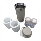 Shop Baby Brezza All Day Portable Breastmilk Cooler, Taupe at GoodBuy Gear