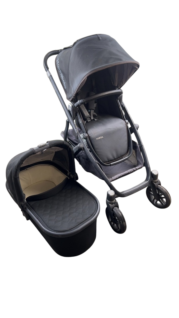 UPPAbaby VISTA Stroller, 2018, Jake (Black)