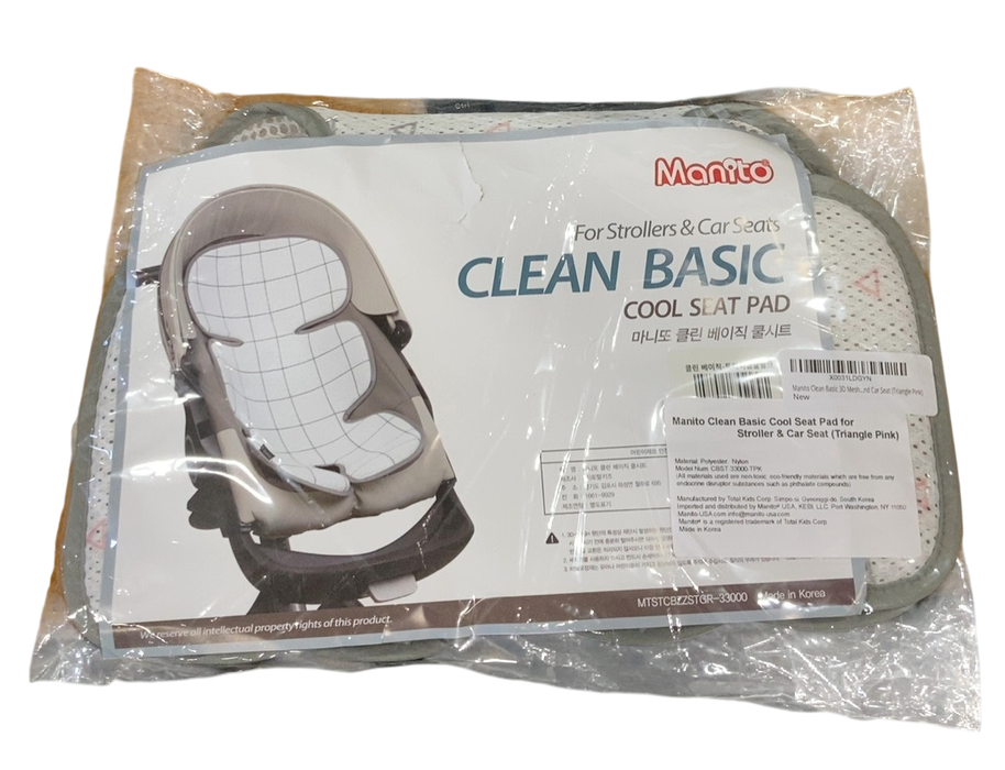 Shop Manito Clean Basic Cool Seat Pad, Triangle pink at GoodBuy Gear