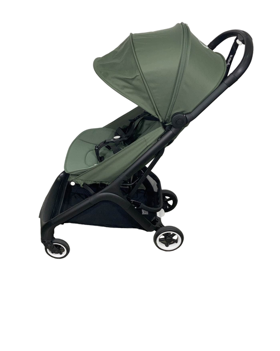 secondhand Bugaboo Butterfly Stroller, 2023, Forest Green