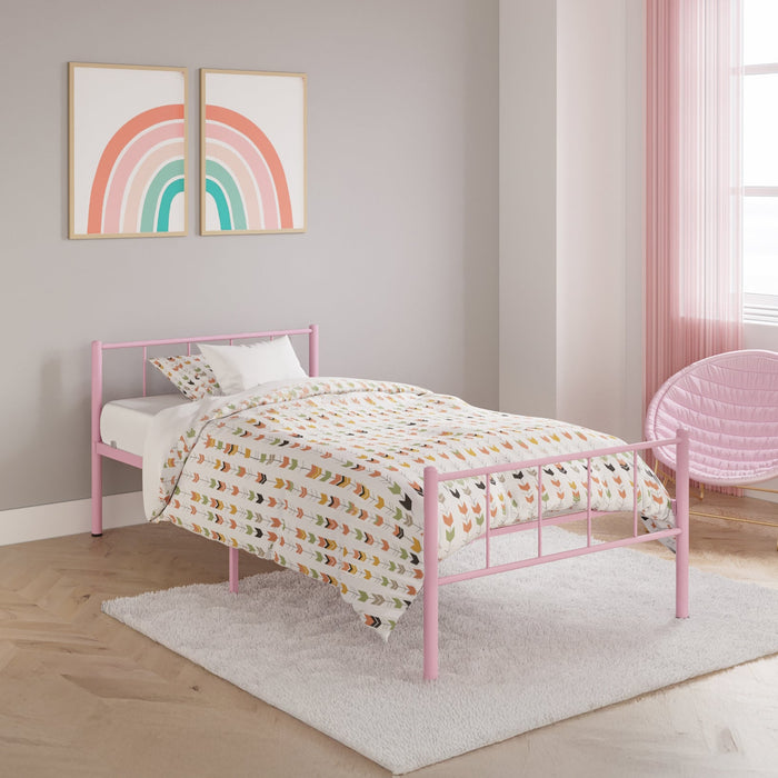 BK Furniture Austin Metal Twin Bed