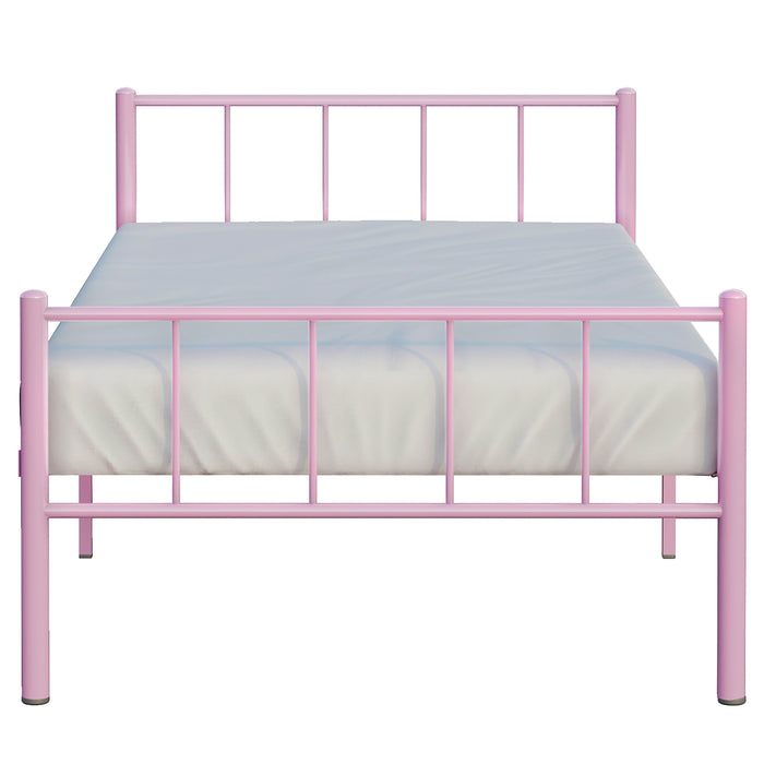 BK Furniture Austin Metal Twin Bed