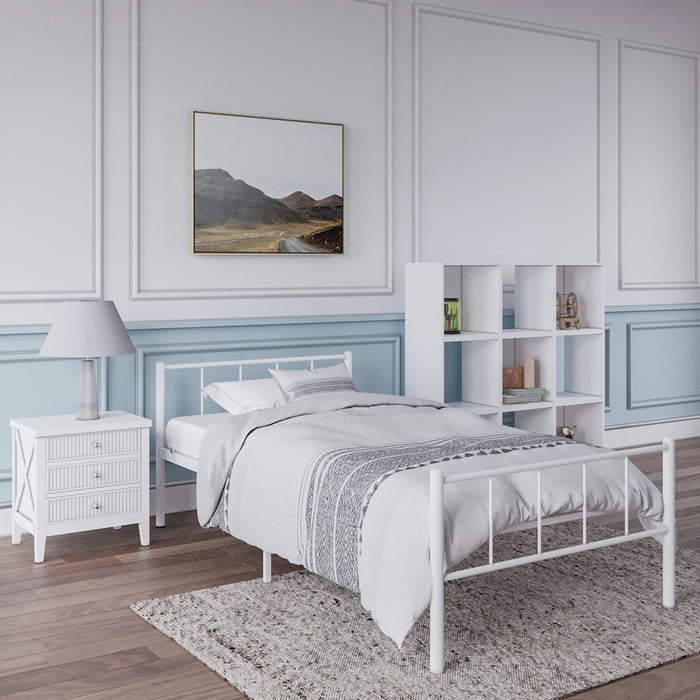 BK Furniture Austin Metal Twin Bed