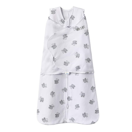 Halo SleepSack Swaddle, Newborn, White Lamb Scribble