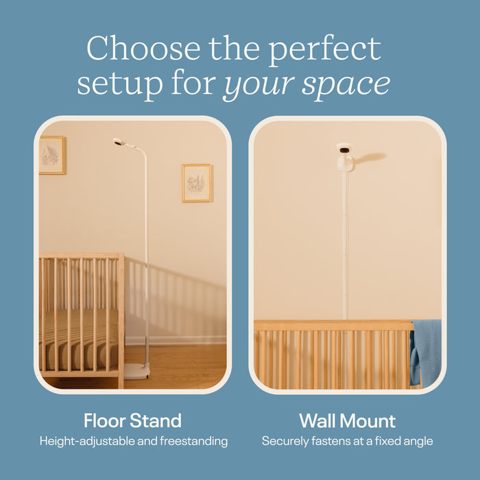 Shop Nanit Pro HD Baby Monitor with Wall Mount, White at GoodBuy Gear