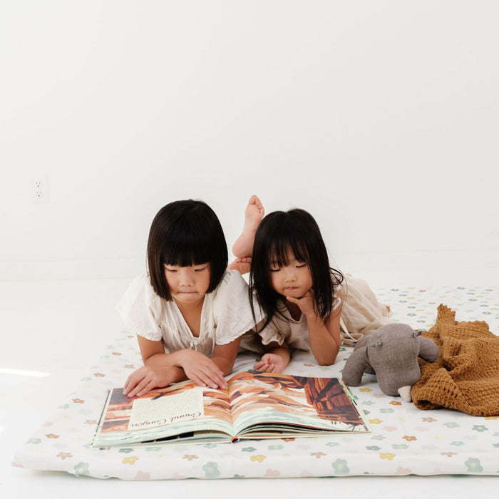 Toki KIds Playful Posies Vegan Leather Mat