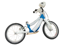 Shop Woom GO 1 Plus Balance Bike, Metallic Blue at GoodBuy Gear
