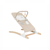 Shop Baby Delight Heirloom Aspen Wood Bouncer, Organic Oat at GoodBuy Gear