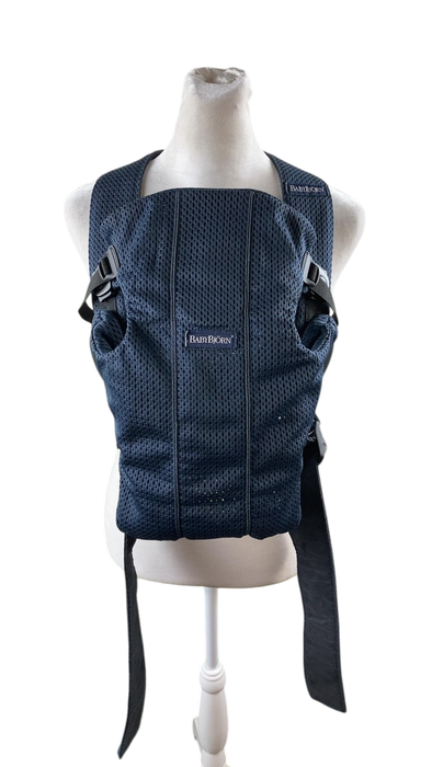 Shop BabyBjorn Baby Carrier Mini, Navy Blue 3D Mesh at GoodBuy Gear