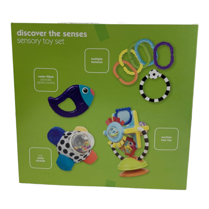 Sassy Discover the Senses Gift Set, Developmental Toys Sensory Toy Set