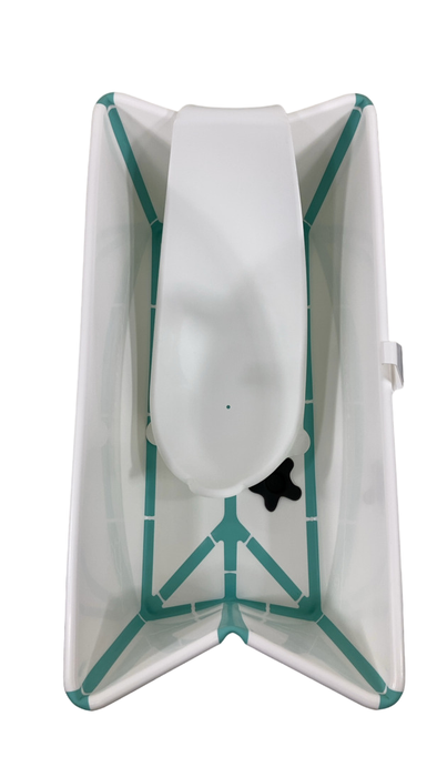 Shop Stokke Flexi Bath Bundle Pack, Regular, White Aqua at GoodBuy Gear
