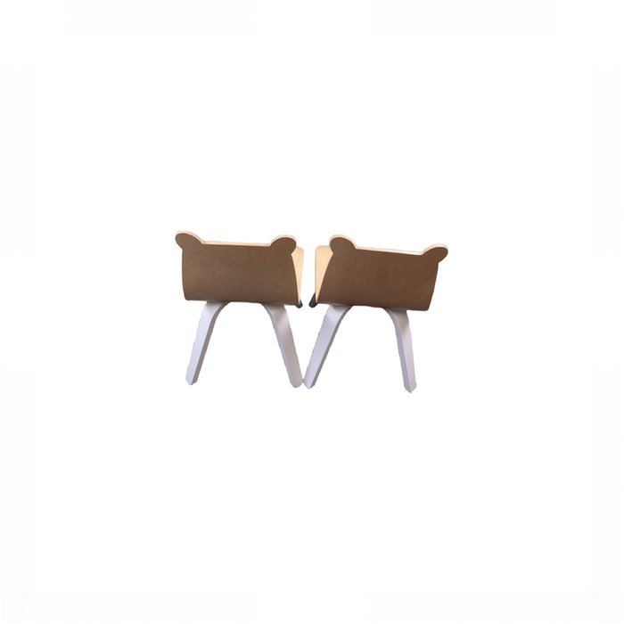 Shop Oeuf NYC Bear Play Chair Set of 2, Birch at GoodBuy Gear