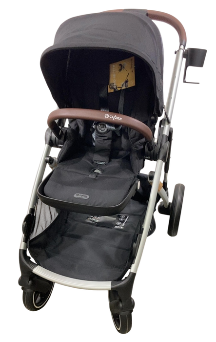 Shop Cybex Gazelle S Modular Stroller, 2024, Black Frame, Moon Black at GoodBuy Gear