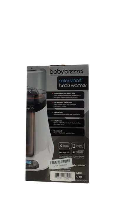 Shop Baby Brezza Safe + Smart Bottle Warmer, White on White at GoodBuy Gear